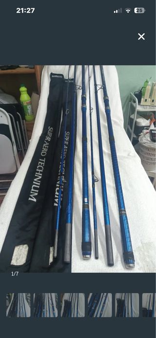 Caña de pescar Shimano Super Aero Technium