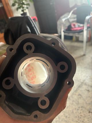 Cilindro y Pistón para Moto Plata 70cc derbi senda