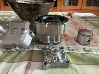 Cilindro y Pistón para Moto Plata 70cc derbi senda