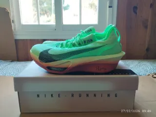 Nike Alphafly Next % 3 Eliud Kipchoge Talla 42.5