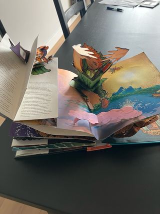 Libro Peter Pan pop up desplegable