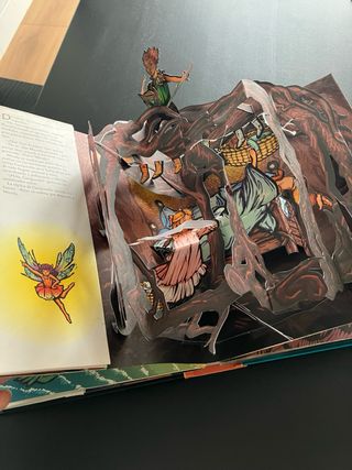 Libro Peter Pan pop up desplegable