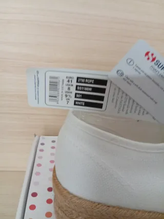 Superga tg. 41modello 2730 Rope  Nuove originali