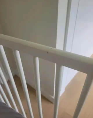 Cuna Ikea blanca con o sin colchón