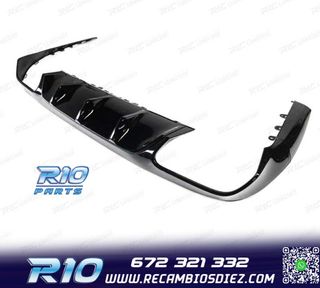 DIFUSOR MERCEDES CLASE E C238 16- AMG NEGRO BRILLO LOOK E63