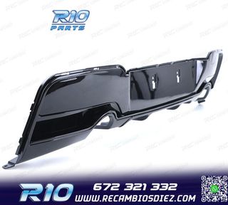 DIFUSOR BMW F20 F21 11-15 LOOK M PERFORMANCE NEGRO BRILLO O-