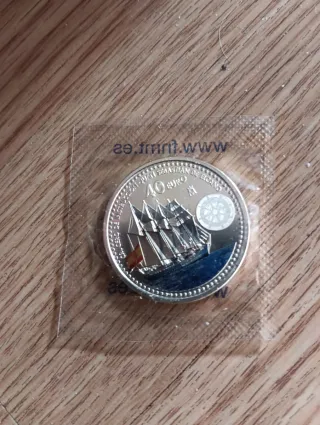 Moneda 40€ Felipe VI Rey de España 2025