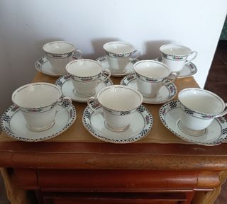 Antiguo Juego café W. Sons England