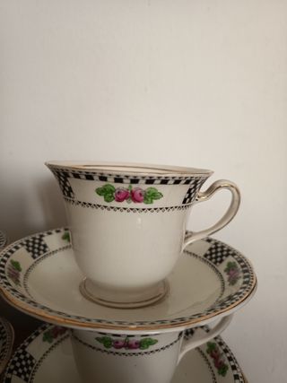 Antiguo Juego café W. Sons England