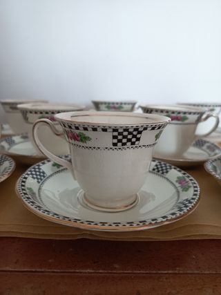 Antiguo Juego café W. Sons England