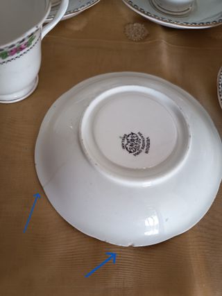 Antiguo Juego café W. Sons England