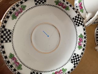 Antiguo Juego café W. Sons England