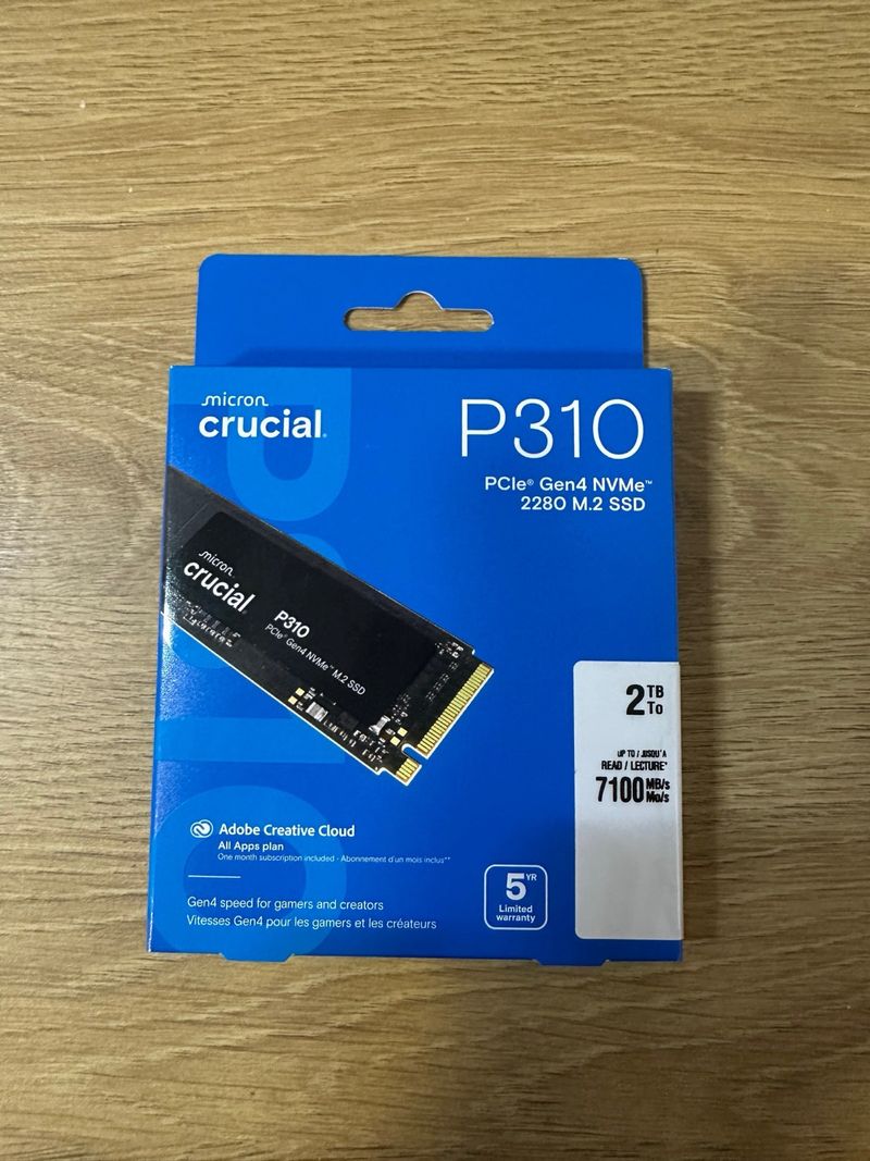 SSD 2TB Crucial P310 M.2 NVMe