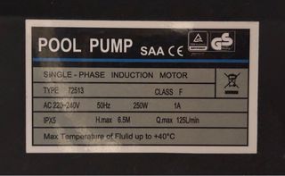 Depuradora de arena compacta para piscina