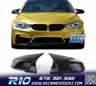 CARCASAS ESPEJOS BMW F30 F31 F32 F33 F20 E84 LOOK M CARBONO