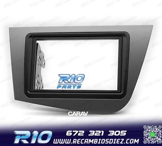MARCO RADIO 2 DIN GRIS PARA SEAT LEON 05-12