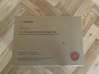 Faja Posparto 3 en 1 Keababies Negra