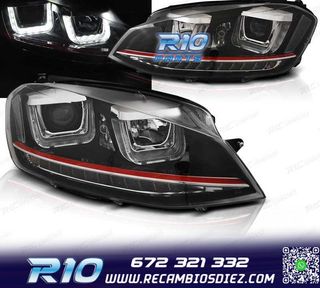 FAROS VOLKSWAGEN VW GOLF 7 12-17 LOOK GTI LED LUZ DIURNA