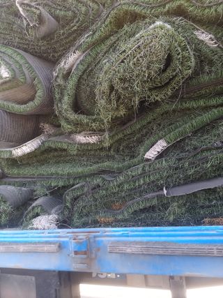 césped artificial reciclado