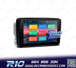 RADIO GPS ANDROID 12 PARA MERCEDES VIANO VITO C W203 A W168