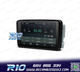 RADIO GPS ANDROID 12 PARA MERCEDES VIANO VITO C W203 A W168