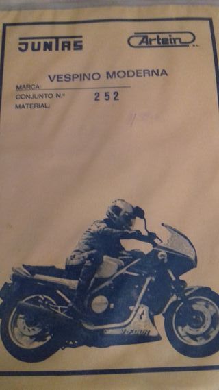 Vespa Sillin-Vintage Negro NUEVO de antiguo stock