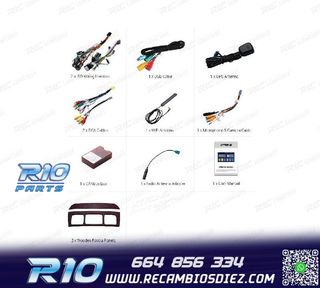 RADIO GPS ANDROID 10 PARA MERCEDES S W220 98-05