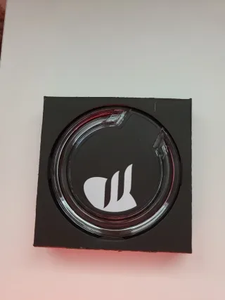 Cargador Inalámbrico Circular Negro NUEVO Sin usar