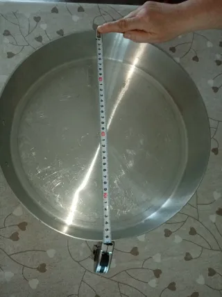 Tortiera antica metallo puro alta qualità