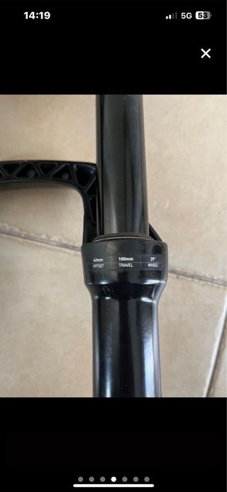 Horquilla Rock Shox recon