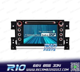 RADIO GPS ANDROID 14 PARA SUZUKI GRAND VITARA 05-13
