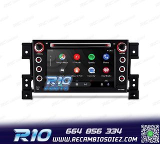 RADIO GPS ANDROID 14 PARA SUZUKI GRAND VITARA 05-13
