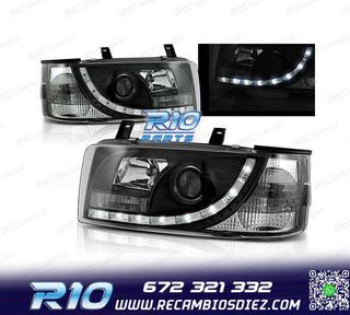 FAROS VOLKSWAGEN VW T4 TRANSPORTER 90-03 LUZ DIURNA LED FOND
