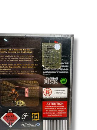 🇪🇸🇮🇹 Final Doom PS1 | PAL UK | completo multilingua