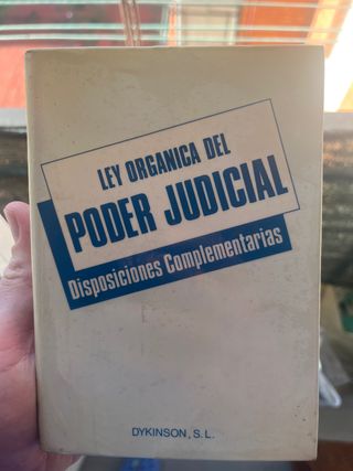 Ley Orgánica del Poder Judicial (Con disposicio...