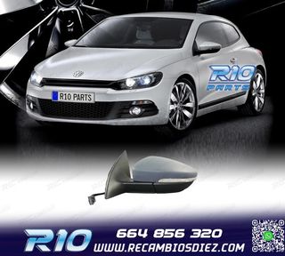 ESPEJO RETROVISOR IZQ VOLKSWAGEN SCIROCCO 08-14 6 PIN
