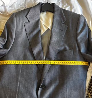 Americana italiana hombre gris Talla M