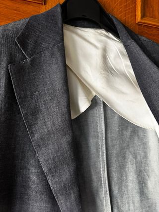 Americana italiana hombre gris Talla M