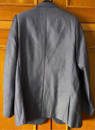 Americana italiana hombre gris Talla M