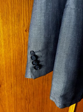 Americana italiana hombre gris Talla M