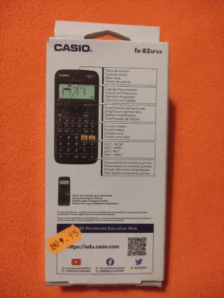 Calculadora Científica Casio fx-82 SPXII Iberia