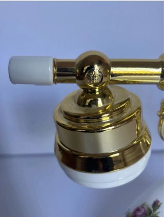 Telefono fisso Royal Albert oro e bianco