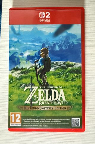 Zelda Breath of the Wild Nintendo Switch 2 Edition