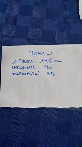 2 Armadi Legno 2 Ante