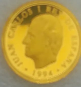 Moneda de Oro Rey Juan Carlos I España 1994