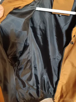 Cazadora entretiempo marrón