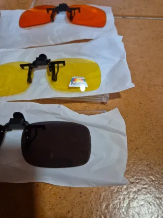 3 Cubiertas Gafas Anti Luz Polarizadas
