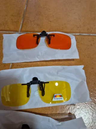 3 Cubiertas Gafas Anti Luz Polarizadas
