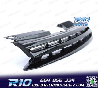 PARRILLA VOLKSWAGEN VW GOLF 6 08-12 NEGRO BRILLO SIN LOGO