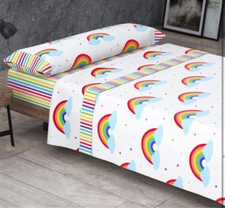 Juego Sábanas Rainbow Roomers